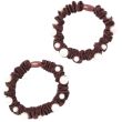 Pearl Bead Scrunchies – Pack of 2 Assorted (5.5cm)