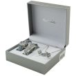 Paul Salatini Ladies Watch Gift Set - Silver/Grey(2530)