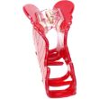 Red Pearlescent Lobster Shaped Hair Clamp - 8.5cm