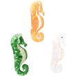 Pearlescent Seahorse Shaped Hair Clamp (10.5cm)
