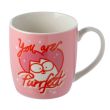 Pink Simon's Cat You are Purrfect Porcelain Mug