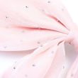 Pink Diamante Double Hair Bow with Barrette