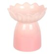Pink Water Lily Oil Burner and Wax Warmer