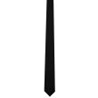 Plain Black Tie