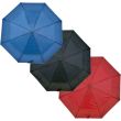 Plain Umbrella with Wood Effect Handle - Assorted 