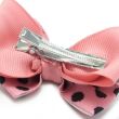 Polka Dots Hair Bow Clip and Sleepies Set - 7cm 