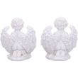 Praying Cherub Tea Light Holders (Set of 2) - (13cm)