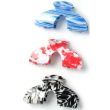 Print Cut Out Hair Clamp -  Assorted Colours (8cm)