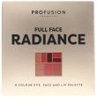 Profusion Full Face Radiance - 8 Shades (Eye, Face and Lip Palette)