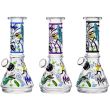 R & M Beaker Design Mini Glass Waterpipe -  Assorted (6inch)