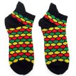 Rasta Hive Design Trainer Socks