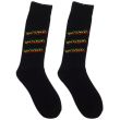 Rastafari Print Work Socks - Black 