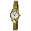 Wholesale Ravel Ladies Polished Petite Round Watch - Gold/White