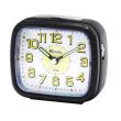 Wholesale Ravel Mid Sized Bedside Quartz Alarm Clock- Black