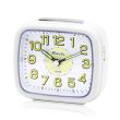 Wholesale Ravel Mid Sized Bedside Quartz Alarm Clock- White