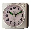 Wholesale Ravel Quartz Mini Alarm Clock - Silver 