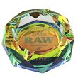 RAW Rainbow Glass Ashtray 