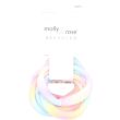 Recycled Jersey Hair Elastics – Pastel Rainbow Pack of 6