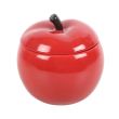 Red Apple Shaped Ceramic Oil Burner