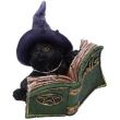 Green Cat Grimoire Figurine – 8.2cm