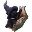 Green Cat Grimoire Figurine – 8.2cm