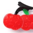 Red Pearlescent Cherry Shaped Hair Clamp - 6.5cm
