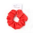 Red Satin Hair Scrunchie - 10cm