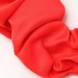 Red Satin Hair Scrunchie - 10cm