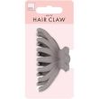 Rounded Matte Plastic Hair Clamp - Assorted - 9cm