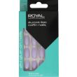 Royal Cosmetics 24 Aurora Lilac Coffin Nail Tips with 2g Glue
