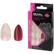 Royal Cosmetics 24 Glue-On Nails - Grape Vine Stiletto 