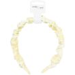 Ruched Satin Fabric Aliceband – 2cm 