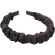 Ruched Satin Fabric Aliceband – 2cm 