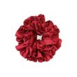 Ruffle Satin Scrunchies - Assorted - 10cm