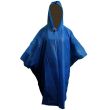 Wholesale Emergency Rain Poncho One Size - Dark Blue