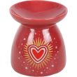 Sacred Heart Ceramic Oil Burner – 11 cm