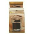 Wholesale Saffron Eye Brow Powder with Stencils -  Espresso/Sepia Brown (NO.2)