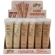 Saffron Flawless Coverage Liquid Foundation - Tray B (Assorted Shades)