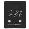 Wholesale Saikik Magnetic Earrings - 4mm