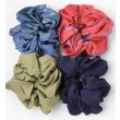 Satin Sheen Scrunchies - Diameter 12cm 