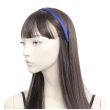 1.5cm Matt Satin Aliceband With Inner Black Braid - School Assortment