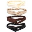 Satin Diamante Knot Bandeau Headbands - Assorted