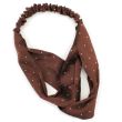 Satin Diamante Knot Bandeau Headbands - Assorted