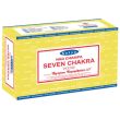 Satya Nag Champa Seven Chakra Incense Sticks (12 x 15g)