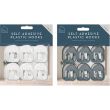 Self-Adhesive Plastic Hooks – Pack of 6 (Assorted Colours)