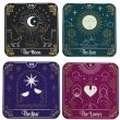 Wholesale Set Of 4 Coaster Set - Tarot Card