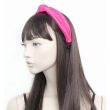 Shiny Fabric Knotted Top Aliceband - 3cm