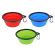 Silicon Travel Pet Bowls 350ml - Assorted 
