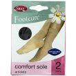 Silky's Footcare Comfort Sole Anklets - One Size (Black)