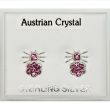 Silver Spider Austrian Studs - Asst Colours 6mm
